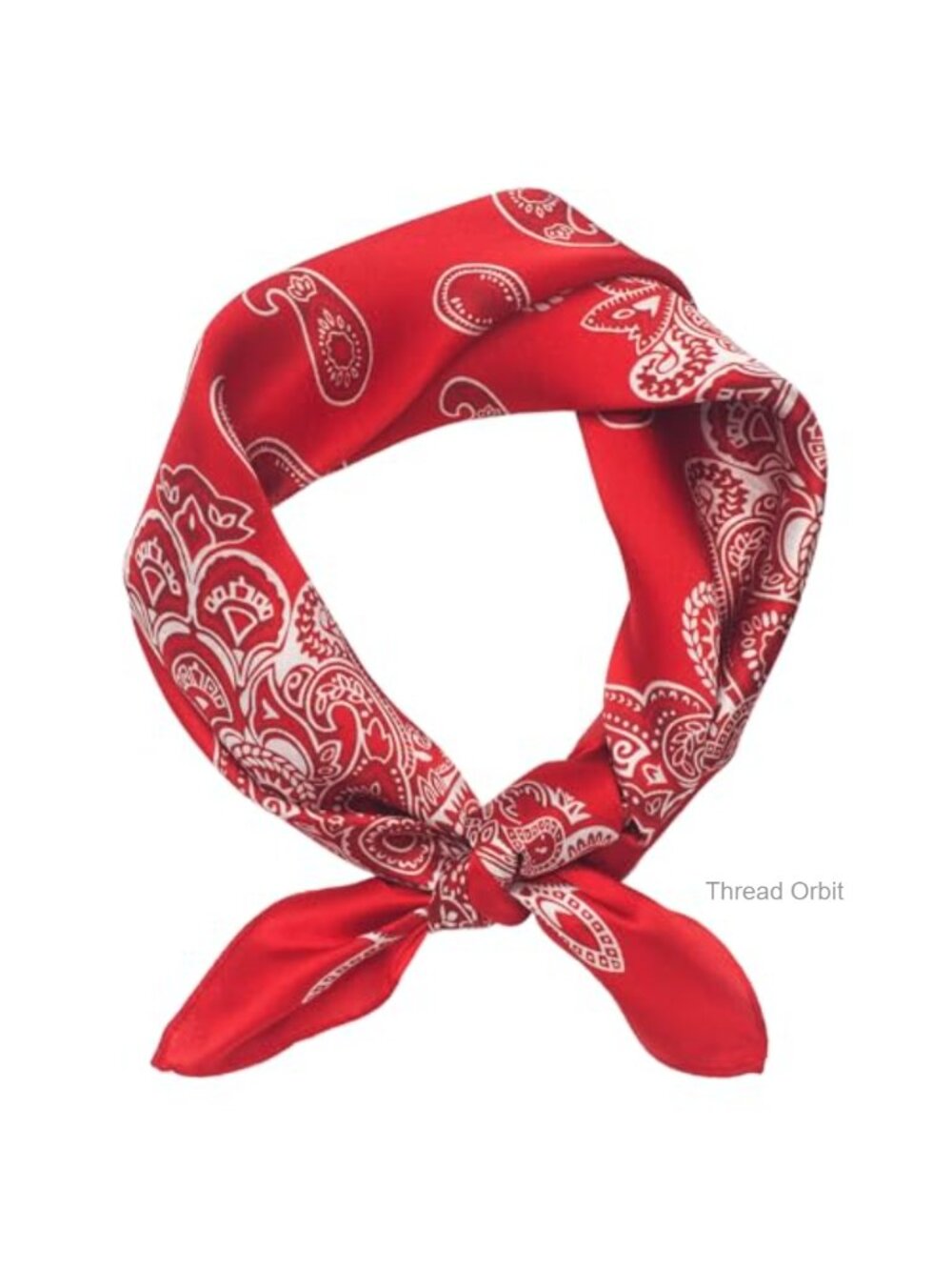 100% Mulberry Silk 21" Square Scarf Neckerchief Hair Bandana